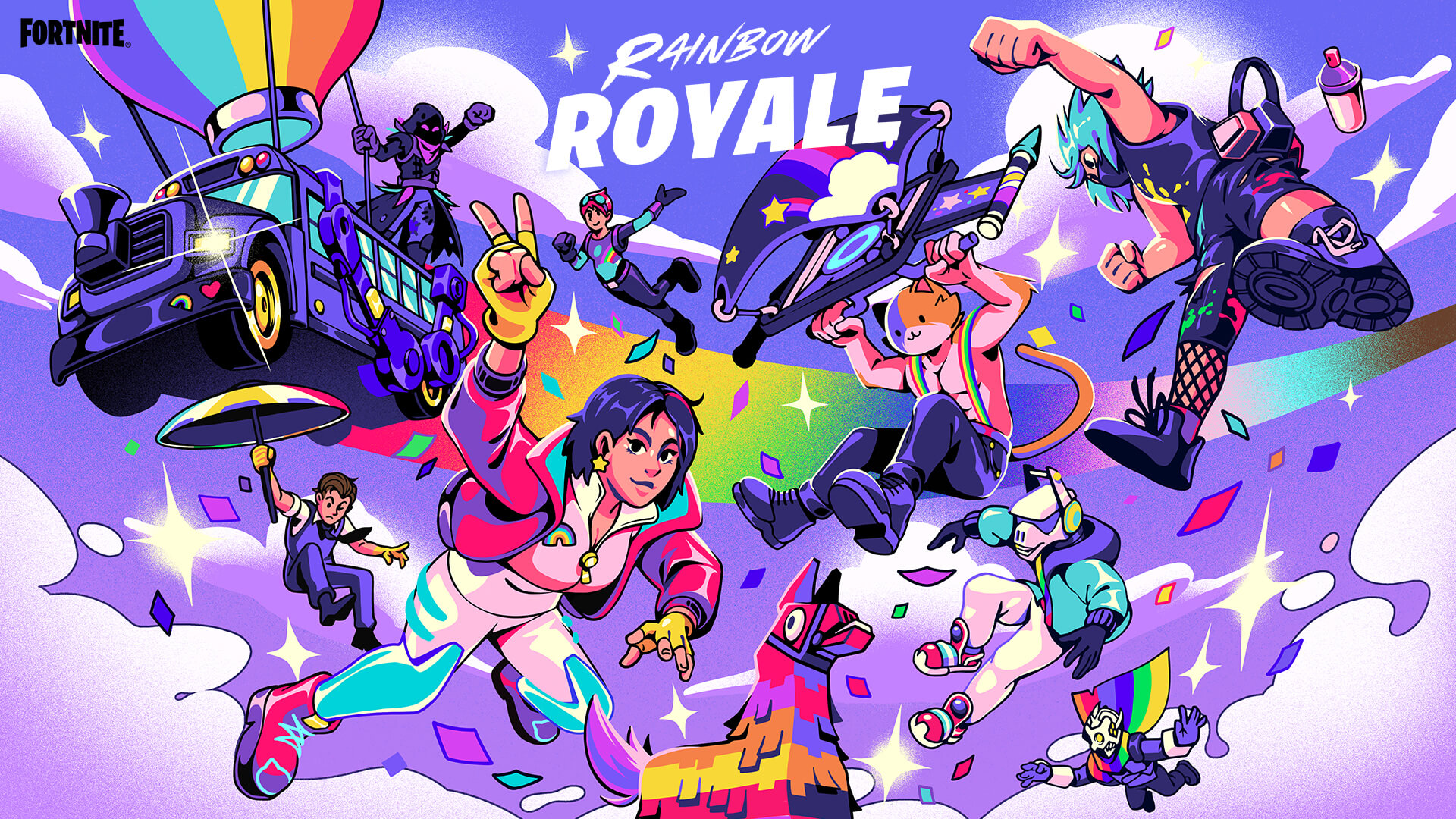 Fornite Rainbow Royale