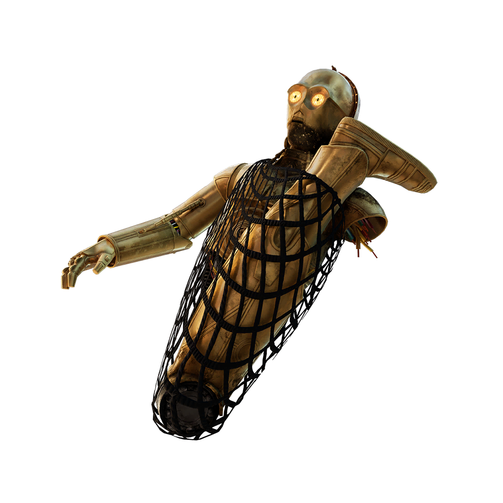 Disassembled C-3PO Backpack