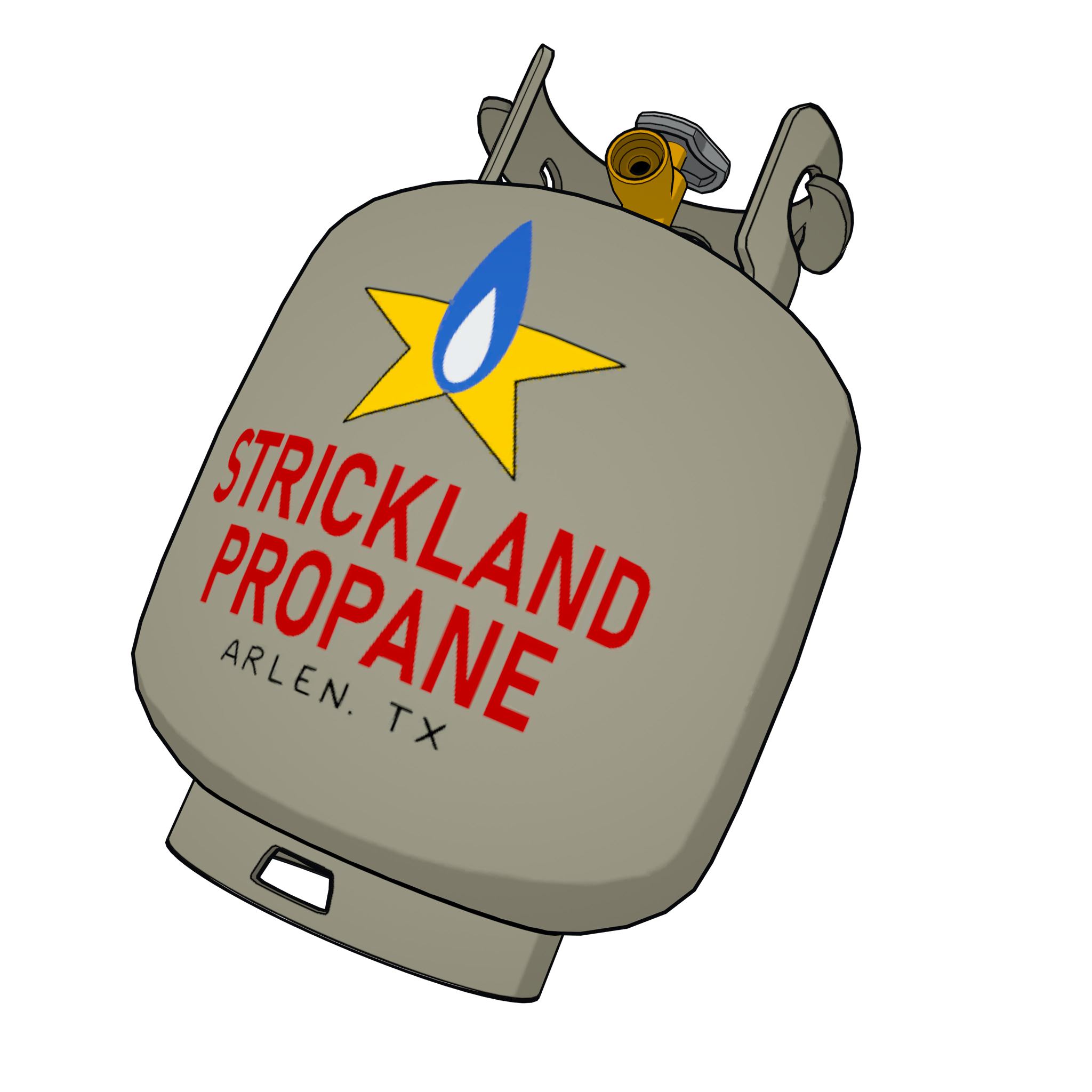 Strickland Propane Tank