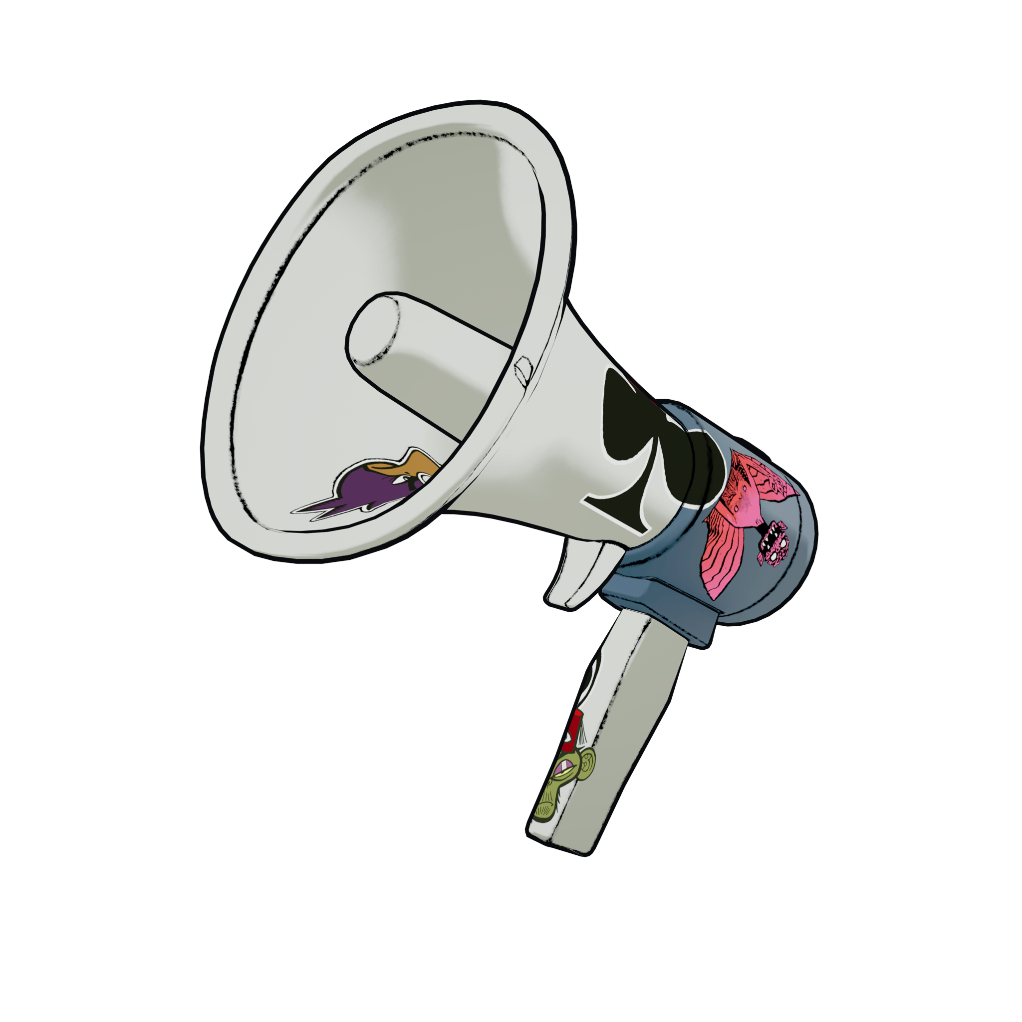 2D's Megaphone Backpack