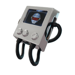 Silver Battery Backpack