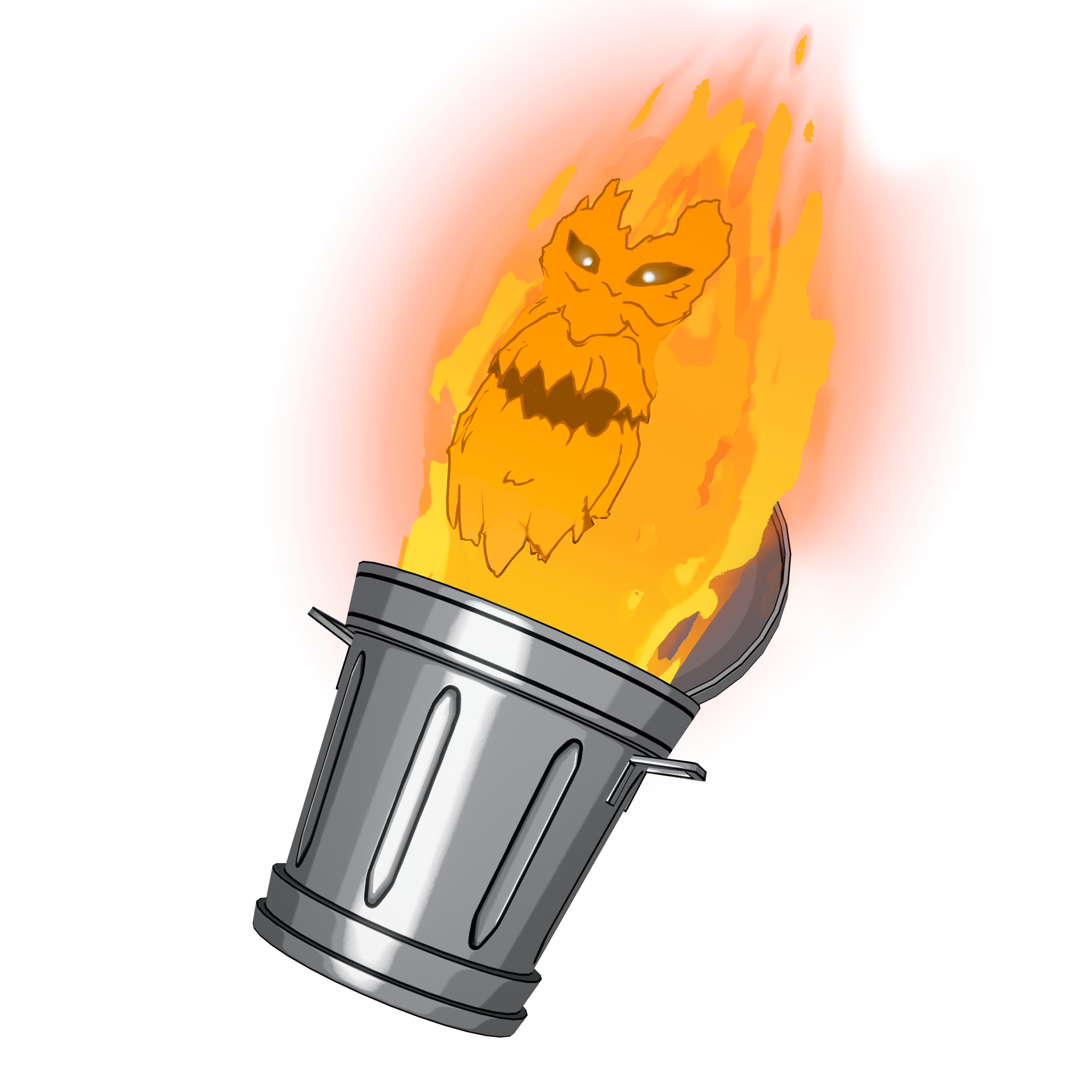 Talking Trashfire Backpack