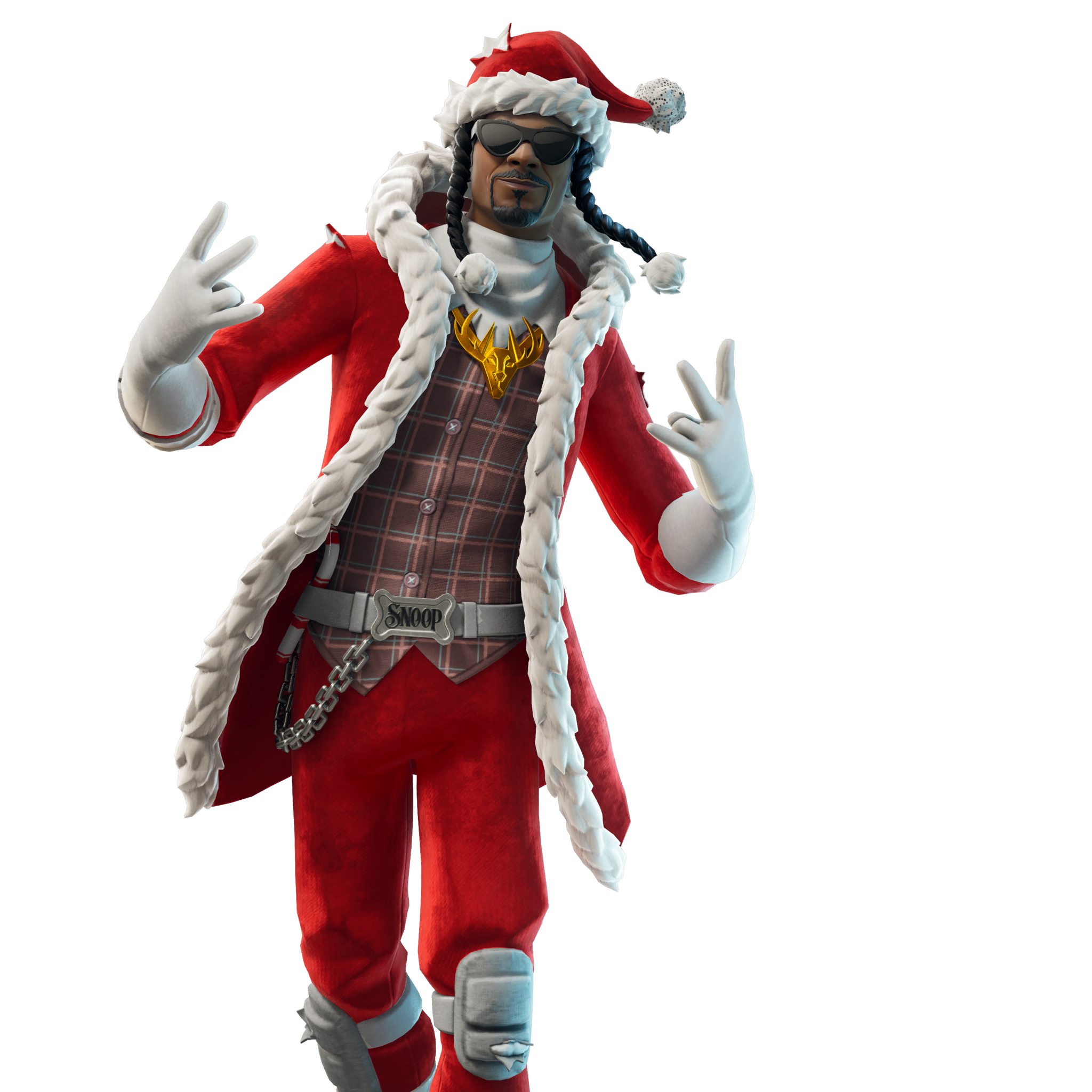 Santa Dogg Skin