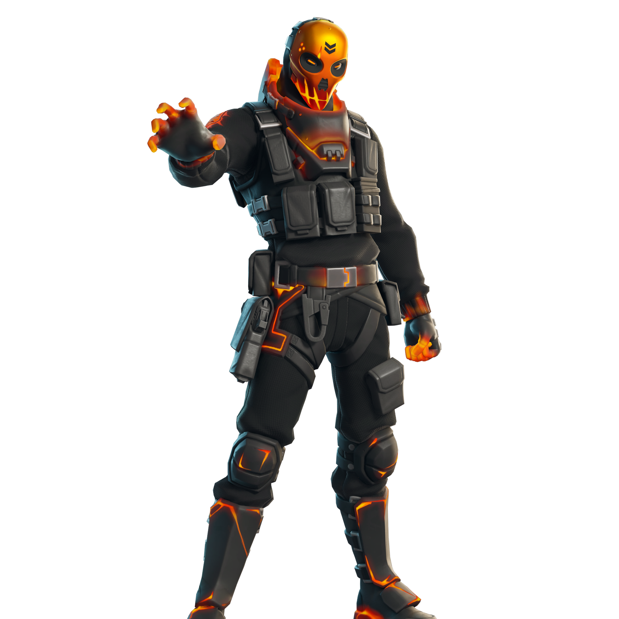 Molten Metal Mouth Skin