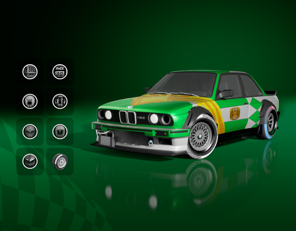 BMW E30 + Power Rangers Bundle Bundle