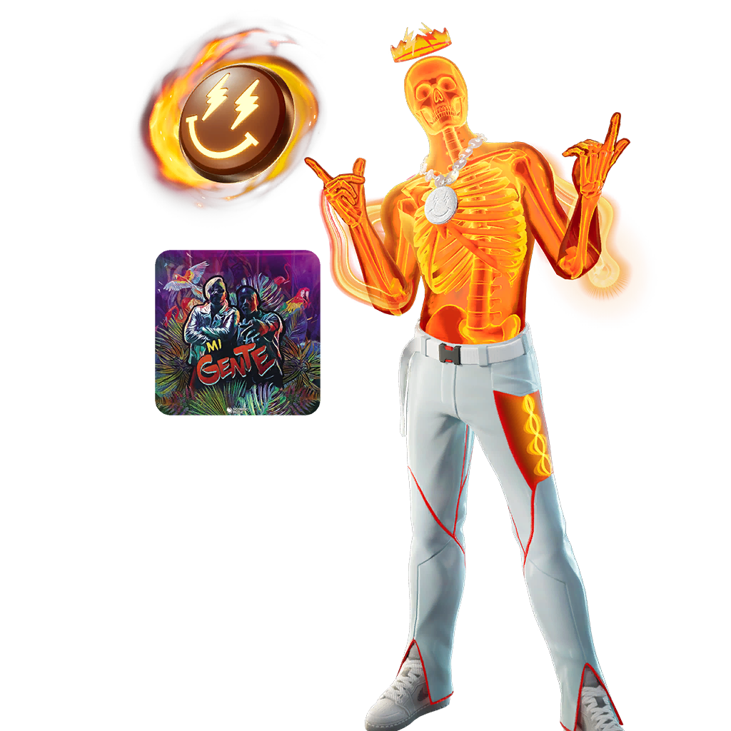 Inferno Skeleton Balvin Bundle Bundle