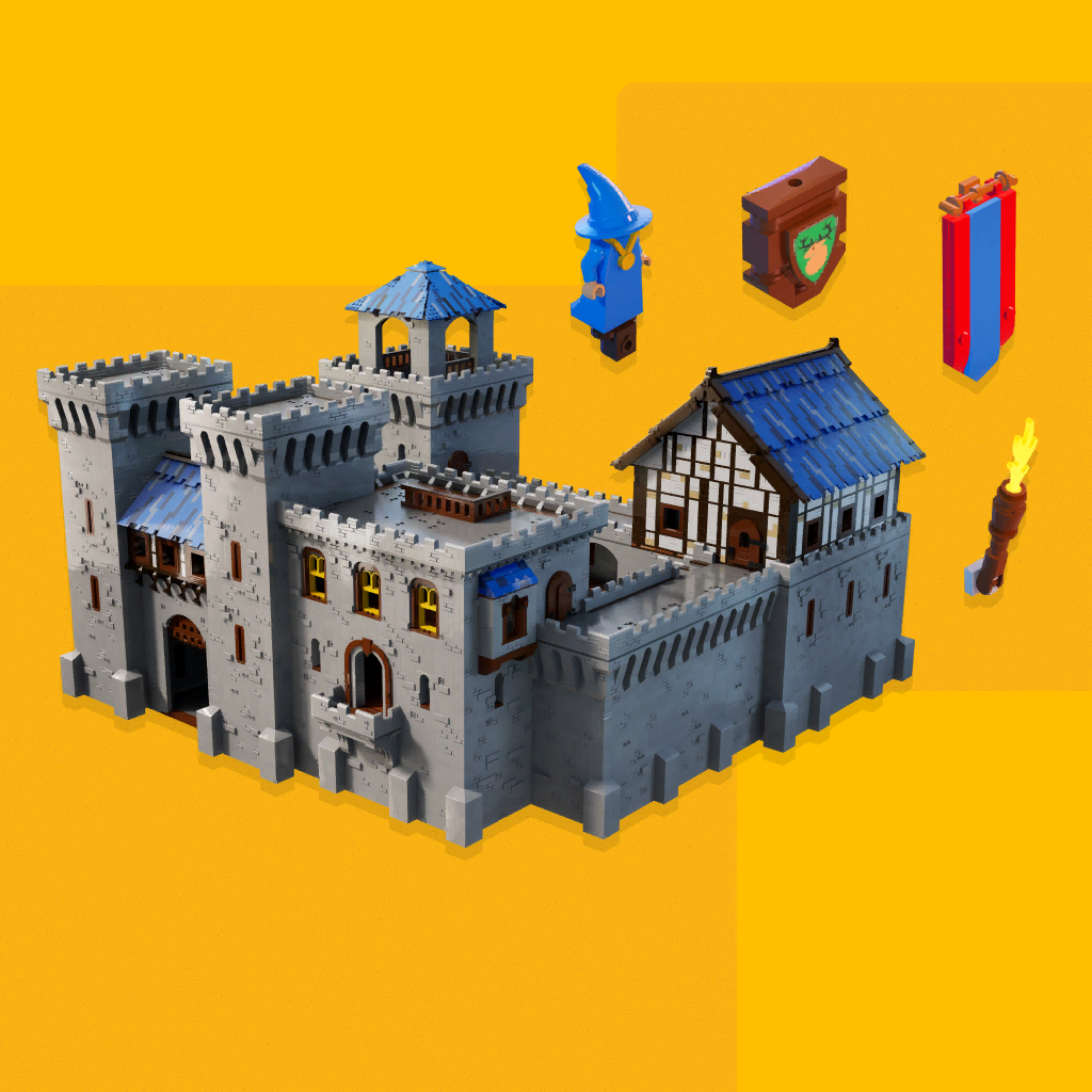 Lion Knights' Castle Bundle Bundle