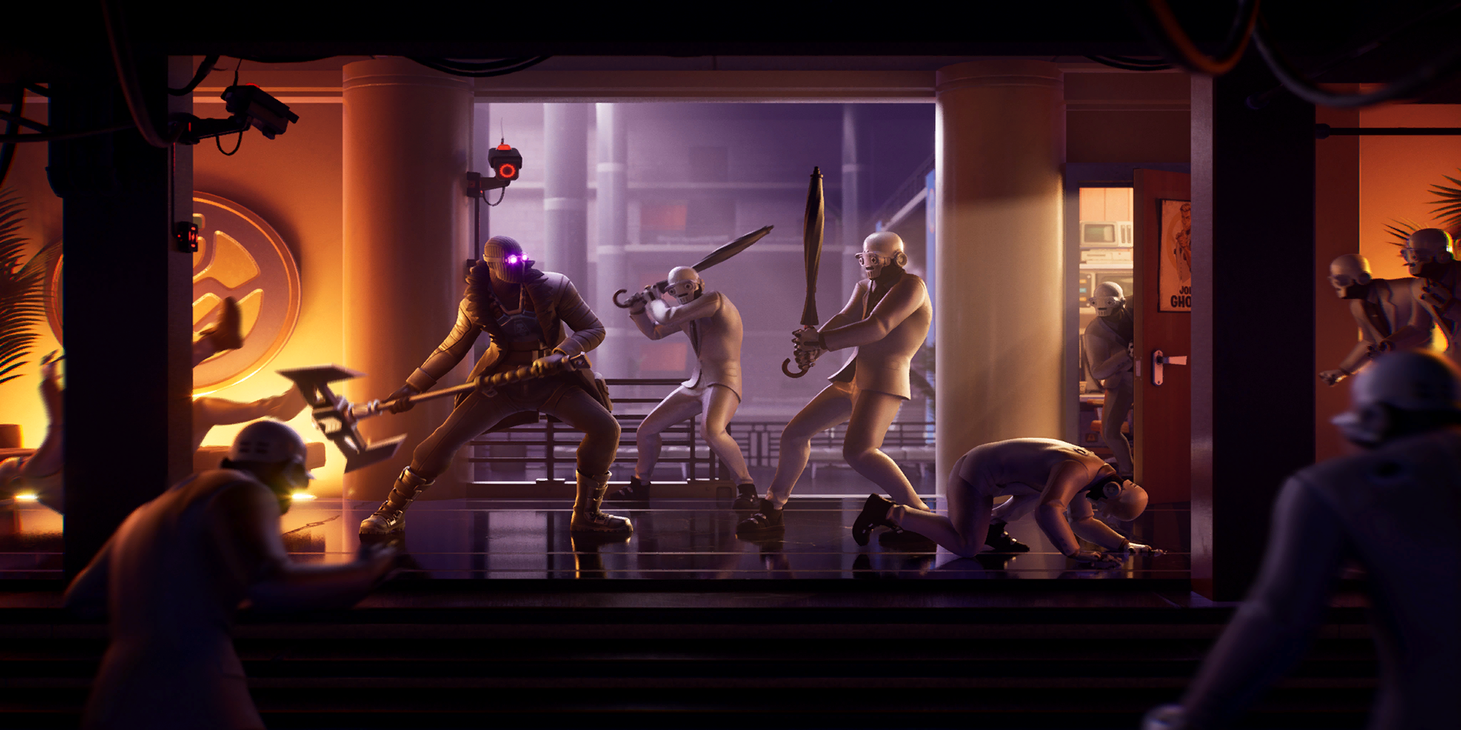 Storm The Agency Loading Screen