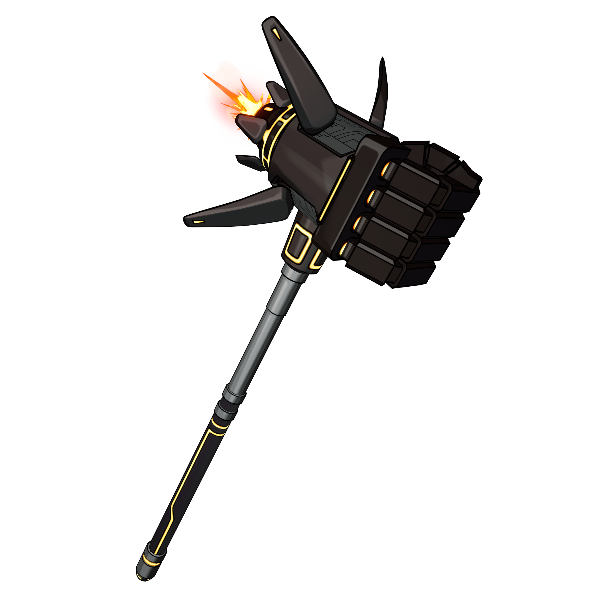 Mechanical Fist Hammer Pickaxe
