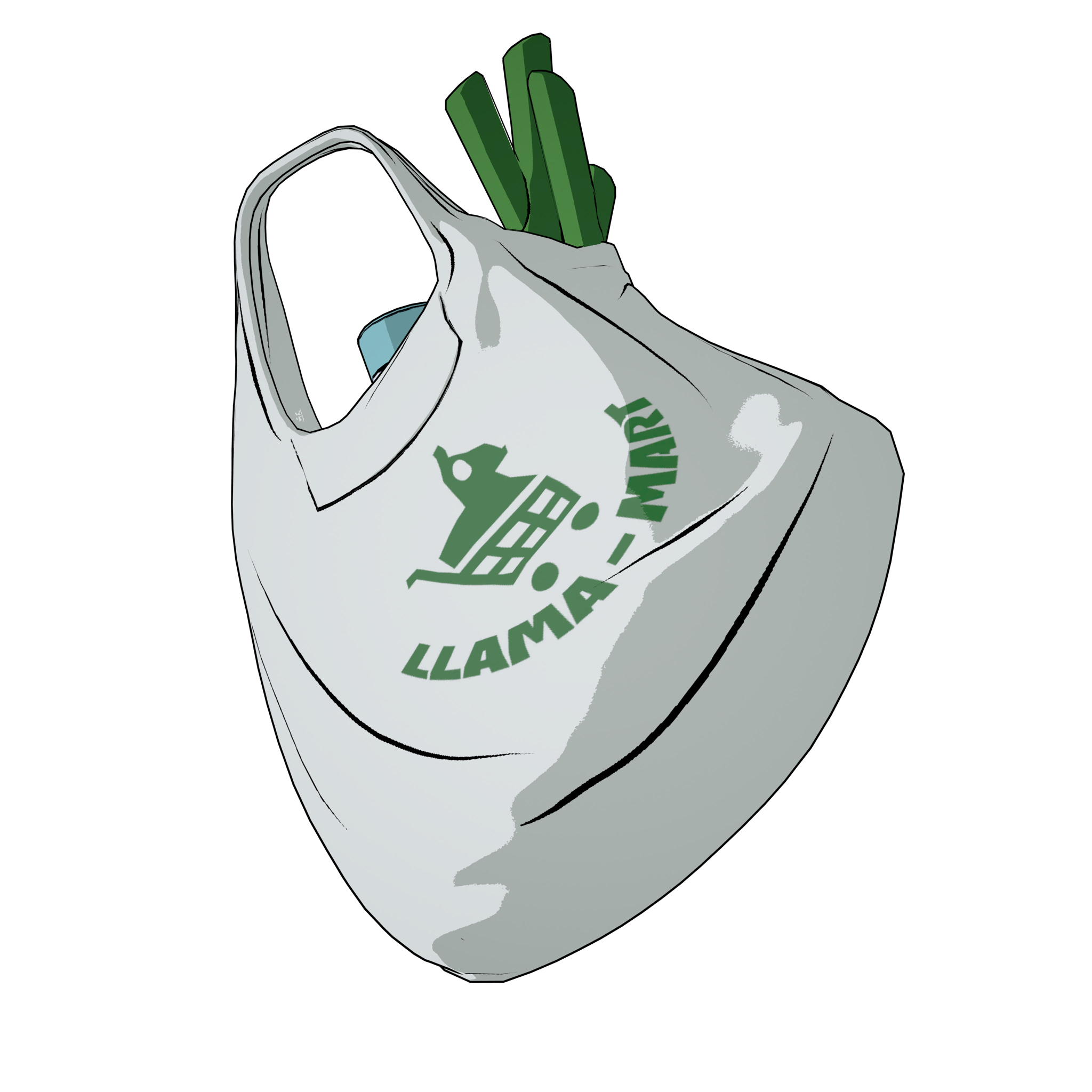 Supermarket's Shopping Bag Pickaxe