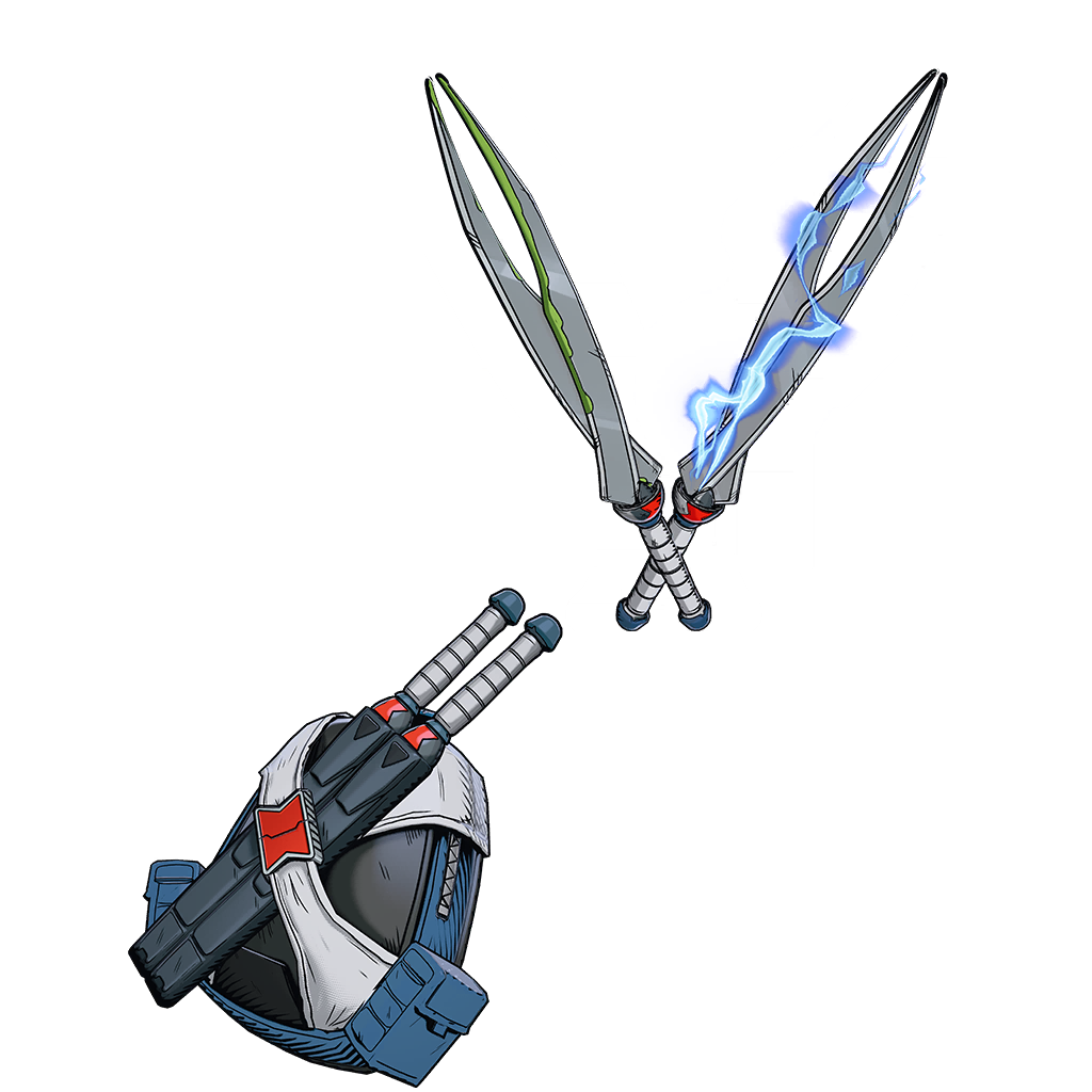 White Widow's Fangs Pickaxe