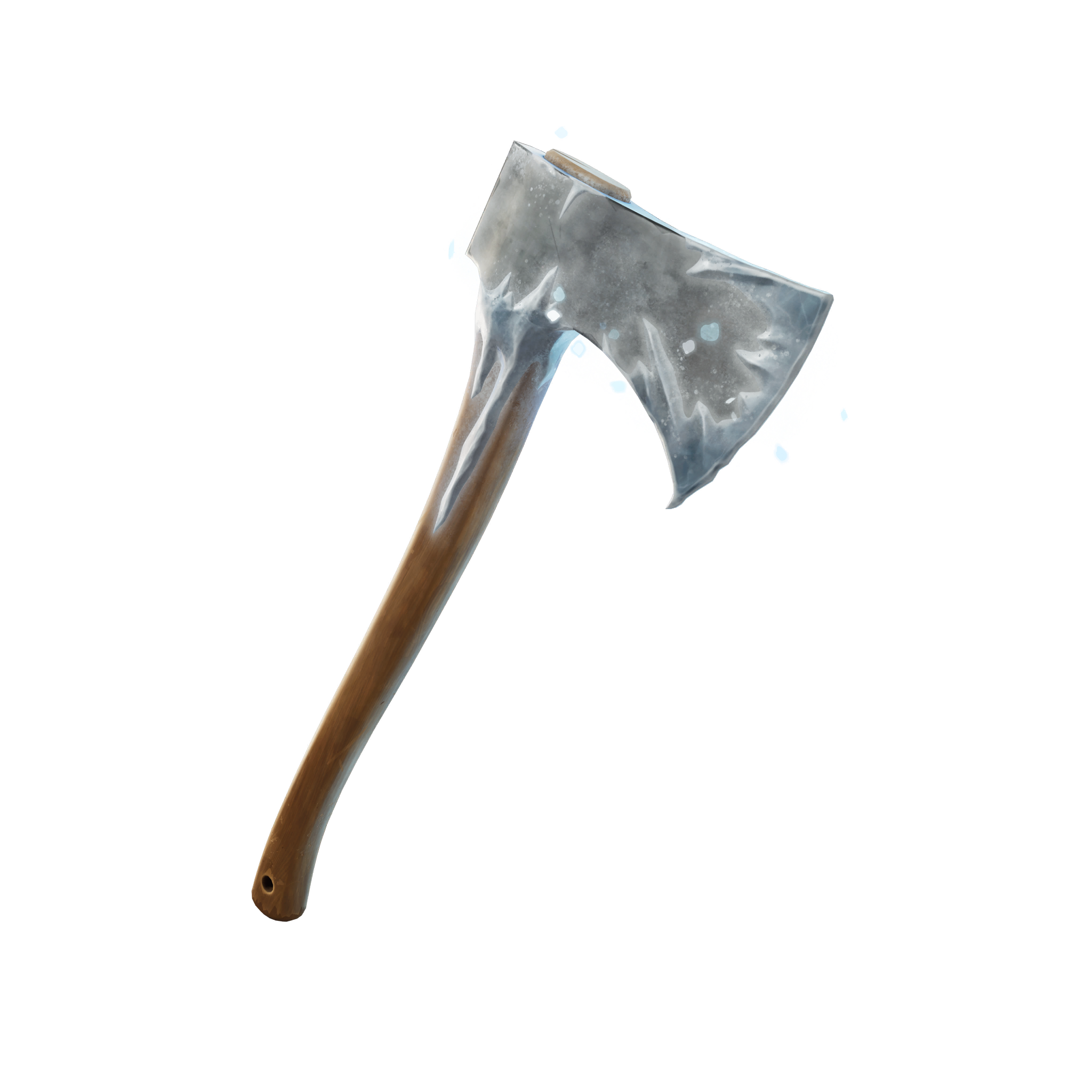 Grabber Frost Axe Pickaxe