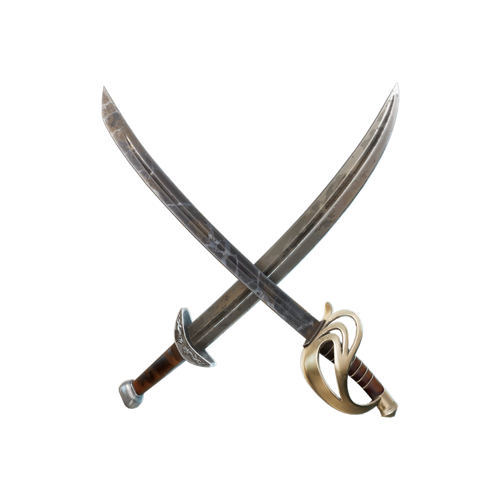 Jack's Cutlass and Bane Pickaxe