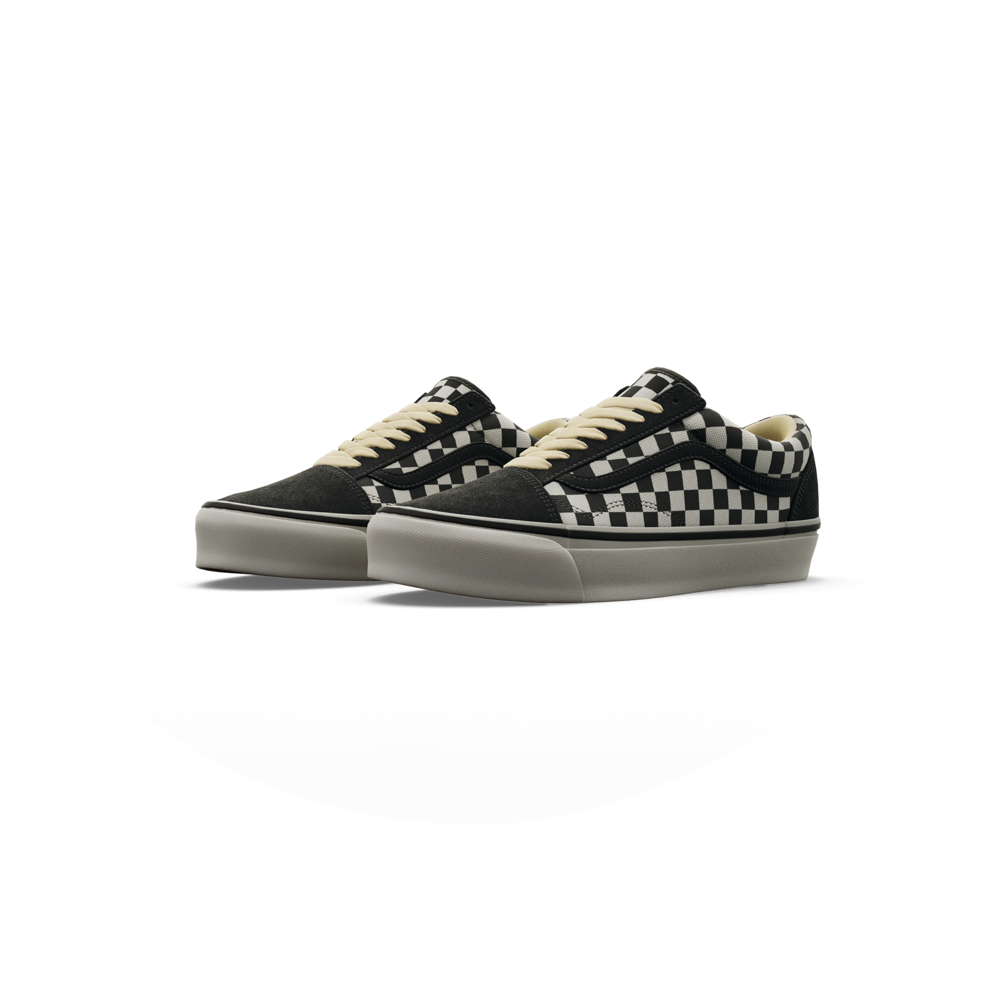 Vans Premium Old Skool 'Checkerboard Black/White' Shoes
