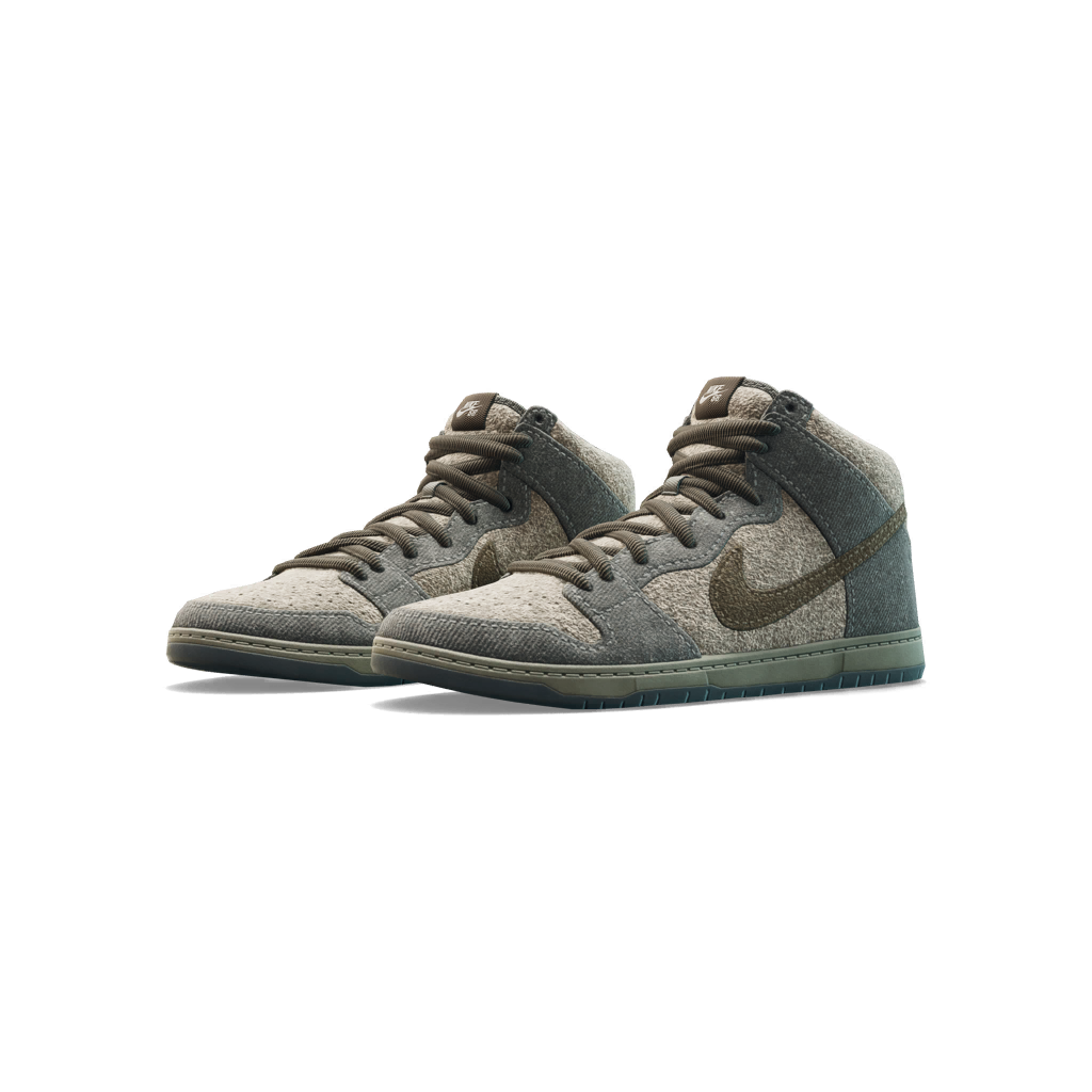 Nike SB Dunk High 'Medium Grey/Smoke-Cool Grey'
