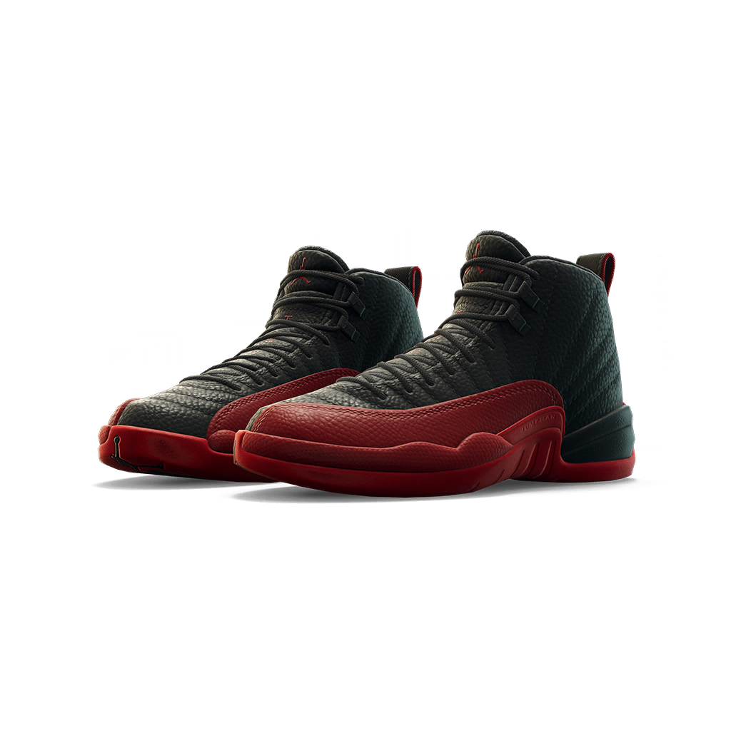 Air Jordan 12 'Black/Varsity Red' Shoes