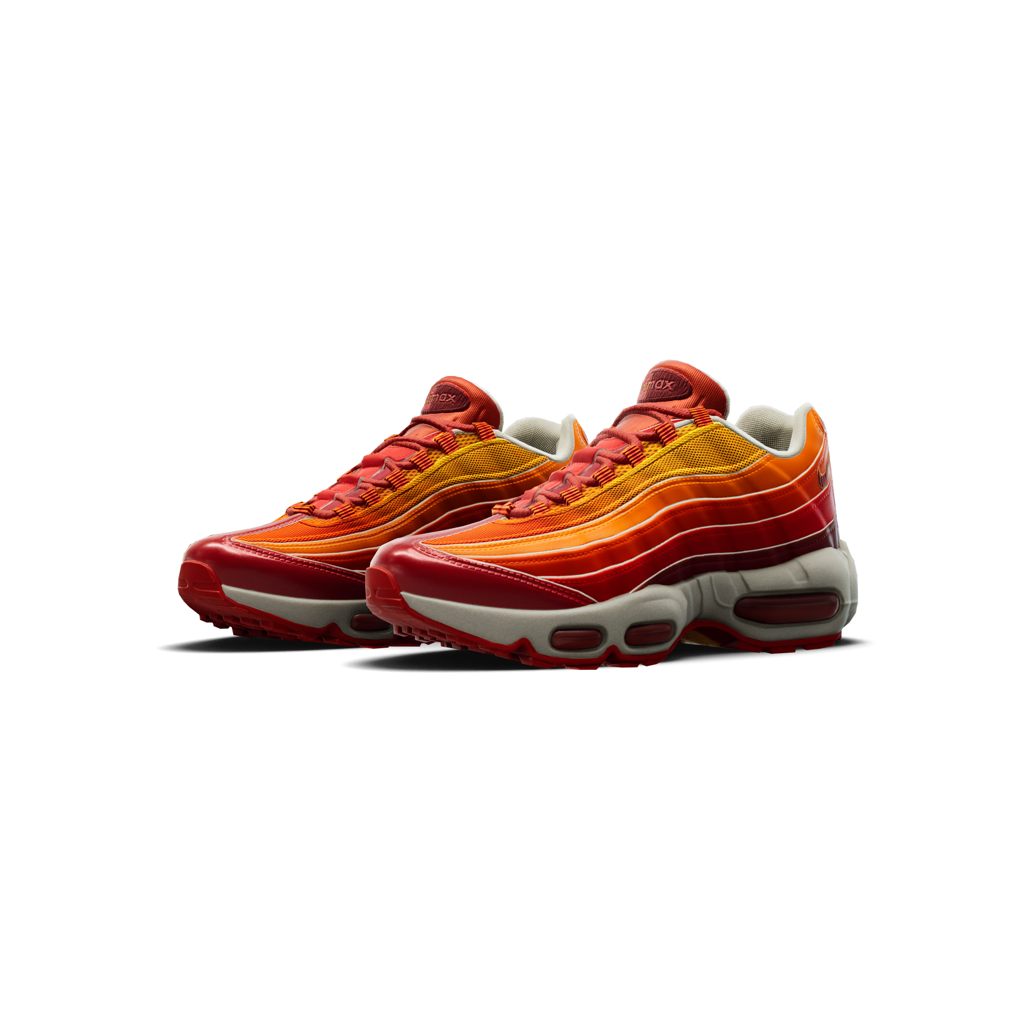 Nike Air Max 95 'Deep Red/Orange Blaze'
