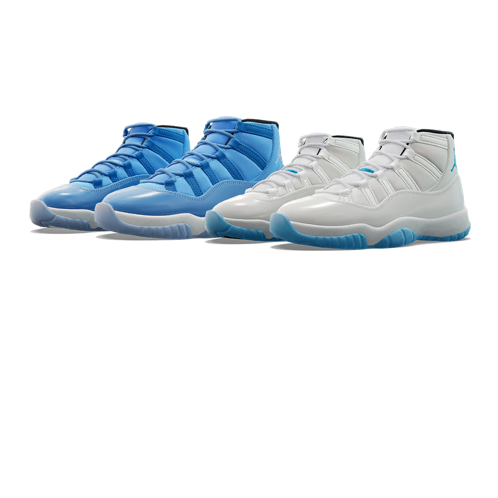 Air Jordan 11 'University Blue' & 'Legend Blue' Bundle